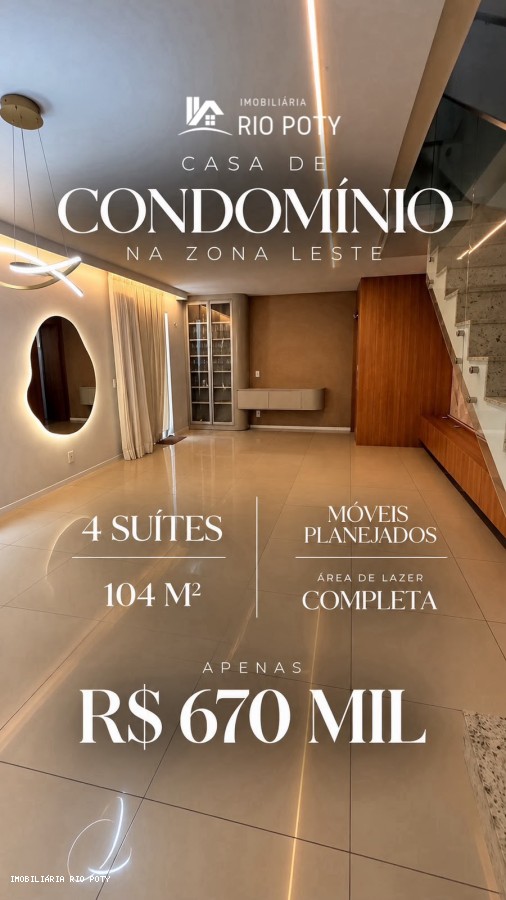 Casa de Condomínio, 4 quartos - Foto 1